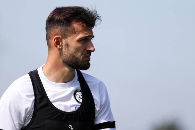 SOCCER - UEFA EL, Sturm vs Midtylland GRAZ,AUSTRIA,07.SEP.22 - SOCCER - UEFA Europa League, group stage, SK Sturm Graz vs FC Midtylland, preview, training Sturm. Image shows Albian Ajeti (Sturm).  GEPAxpictures xChristianxWalgram