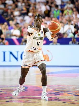 Dennis SCHROEDER (Schröder) (GER) Aktion, Deutschland (GER) - Slowenien (SLO) 80:88, Vorrunde Gruppe B, am 06.09.2022 in Koeln. Basketball Europameisterschaft EuroBasket 2022 in Deutschland, vom 01.09. - 18.09.2022. Â