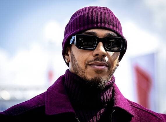 MONZA - Lewis Hamilton (Mercedes) arrives at the Monza circuit ahead of the Italian Grand Prix. REMKO DE WAAL xVIxANPxSportx xxANPxIVx