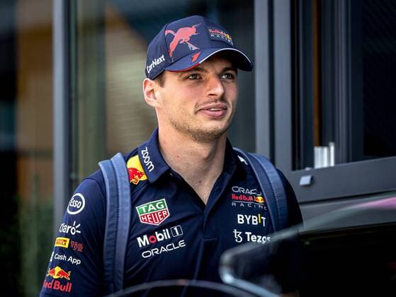 MONZA - Max Verstappen (Oracle Red Bull Racing) arrives at the Monza circuit ahead of the Italian Grand Prix. REMKO DE WAAL xVIxANPxSportx xxANPxIVx