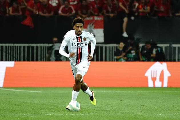 Jean Clair Todibo (OGC Nice) FOOTBALL : OGC Nice vs FC Cologne - Ligue Europa ConfÃ rence - Nice - 08 09 2022 NorbertScanella Panoramic 