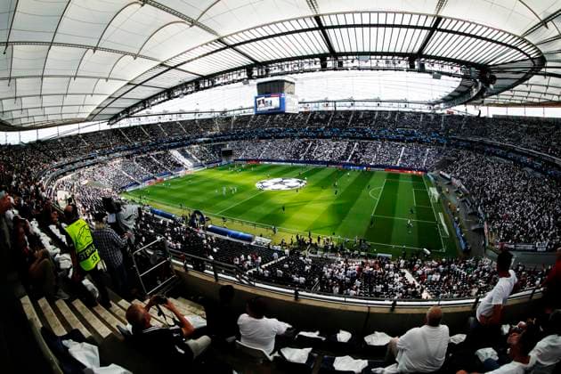 Deutsche Bank Park stadium (Frankfurt), SEPTEMBER 7, 2022 - Football Soccer : UEFA Champions League Group D match between Eintracht Frankfurt 0-3 Sporting Clube de Portugal at Deutsche Bank Park, in Frankfurt, Germany. Noxthirdxpartyxsales  (197927374)