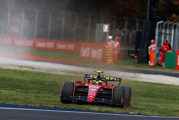 55 Carlos Sainz (ESP, Scuderia Ferrari), F1 Grand Prix of the Italy at Autodromo Nazionale Monza on September 9, 2022 in Monza, Italy. (Photo by HOCH ZWEI) Monza Italy