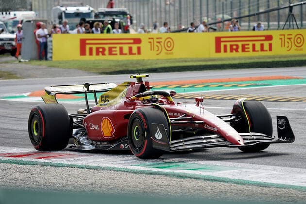 FORMULA 1 PIRELLI GRAN PREMIO D ITALIA 2022 09.09.2022, Autodromo Nazionale di Monza, Monza, FORMULA 1 PIRELLI GRAN PREMIO D ITALIA 2022 ,im Bild Carlos Sainz Jr. (ESP), Scuderia Ferrari.
