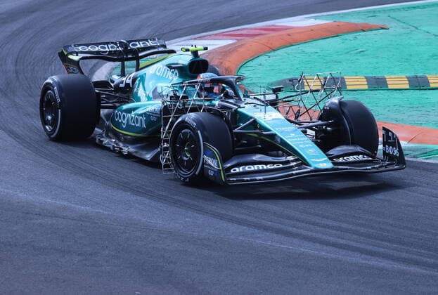 September 9, 2022, MONZA, ITALY: Aston Martin driver Nyck De Vries in action during the first practice session of the Formula One Grand Prix of Italy at the Autodromo Nazionale Monza race track in Monza, Italy, 9 September 2022. The 2021 Formula One Grand Prix of Italy will take place on 11 September 2022. .ANSA MATTEO BAZZI. Formula One Grand Prix of Italy  - ZUMAa110 20220909_zaf_a110_074 Copyright: xMatteoxBazzix