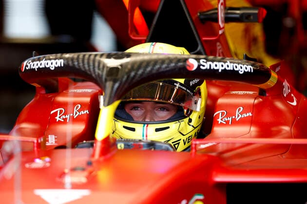 16 Charles Leclerc (MCO, Scuderia Ferrari), F1 Grand Prix of the Italy at Autodromo Nazionale Monza on September 9, 2022 in Monza, Italy. (Photo by HOCH ZWEI) Monza Italy