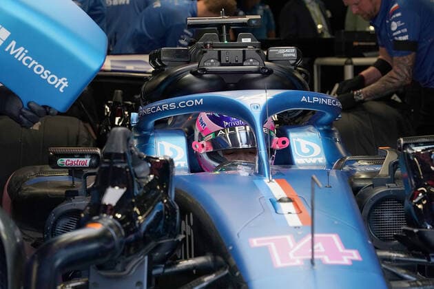 FORMULA 1 PIRELLI GRAN PREMIO D ITALIA 2022 10.09.2022, Autodromo Nazionale di Monza, Monza, FORMULA 1 PIRELLI GRAN PREMIO D ITALIA 2022 ,im Bild Fernando Alonso (ESP), Alpine F1 Team. *** FORMULA 1 PIRELLI GRAN PREMIO D ITALIA 2022 10 09 2022, Autodromo Nazionale di Monza, Monza, FORMULA 1 PIRELLI GRAN PREMIO D ITALIA 2022 ,in the picture Fernando Alonso ESP , Alpine F1 Team nordphotoxGmbHx xBratic nph00250