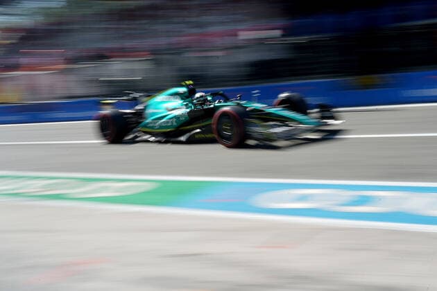 FORMULA 1 PIRELLI GRAN PREMIO D ITALIA 2022 10.09.2022, Autodromo Nazionale di Monza, Monza, FORMULA 1 PIRELLI GRAN PREMIO D ITALIA 2022 ,im Bild Sebastian Vettel (DEU), Aston Martin Aramco Cognizant Formula One Team.