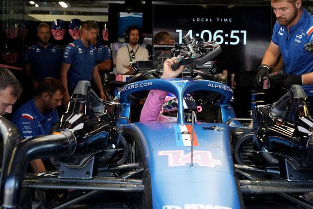 FORMULA 1 PIRELLI GRAN PREMIO D ITALIA 2022 10.09.2022, Autodromo Nazionale di Monza, Monza, FORMULA 1 PIRELLI GRAN PREMIO D ITALIA 2022 ,im Bild Fernando Alonso (ESP), Alpine F1 Team.