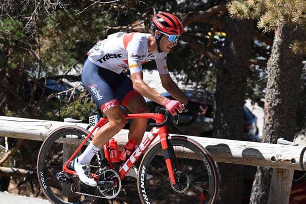 10-09-2022 Vuelta A Espana; Tappa 20 Moralzarzal - Puerto De Navacerrada; 2022, Trek - Segafredo; Tiberi, Antonio; Puerto De Navacerrada; 