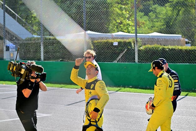 FORMULA 1 PIRELLI GRAN PREMIO D ITALIA 2022 10.09.2022, Autodromo Nazionale di Monza, Monza, FORMULA 1 PIRELLI GRAN PREMIO D ITALIA 2022 ,im Bild Poleposition für Charles Leclerc (MCO), Scuderia Ferrari, 2.Startplatz für Max Verstappen (NEL), Oracle Red Bull Racing, 3.Startplatz für Carlos Sainz Jr. (ESP), Scuderia Ferrari.