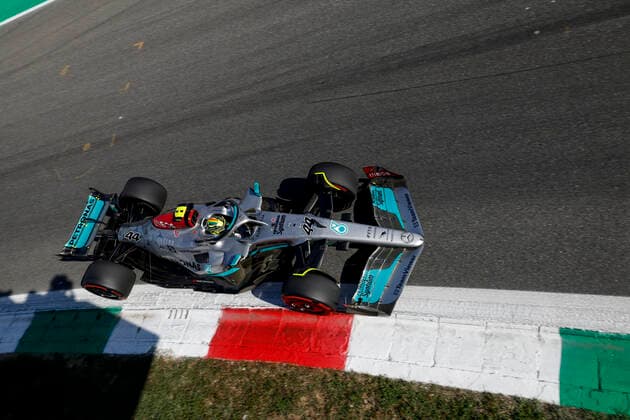 44 Lewis Hamilton (GBR, Mercedes-AMG Petronas F1 Team), F1 Grand Prix of Italy at Autodromo Nazionale Monza on September 10, 2022 in Monza, Italy. (Photo by HOCH ZWEI) Monza Italy