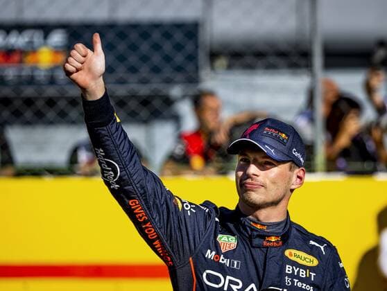 MONZA - Max Verstappen (Oracle Red Bull Racing) after qualifying for the F1 Grand Prix of Italy at the Monza Circuit on September 9, 2022 in Monza, Italy. REMKO DE WAAL F1 Grand Prix of Italy - Qualifying 2022 xVIxANPxSportx xxANPxIVx
