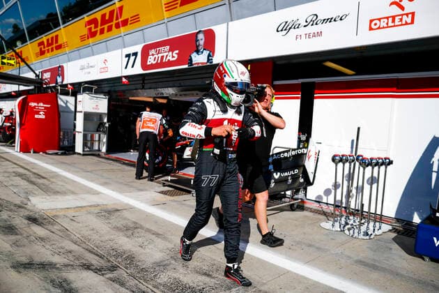 77 Valtteri Bottas (FIN, Alfa Romeo F1 Team ORLEN), F1 Grand Prix of Italy at Autodromo Nazionale Monza on September 10, 2022 in Monza, Italy. (Photo by HOCH ZWEI) Monza Italy