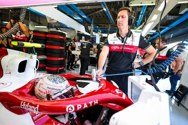 24 Guanyu Zhou (CHN, Alfa Romeo F1 Team ORLEN), F1 Grand Prix of Italy at Autodromo Nazionale Monza on September 10, 2022 in Monza, Italy. (Photo by HOCH ZWEI) Monza Italy