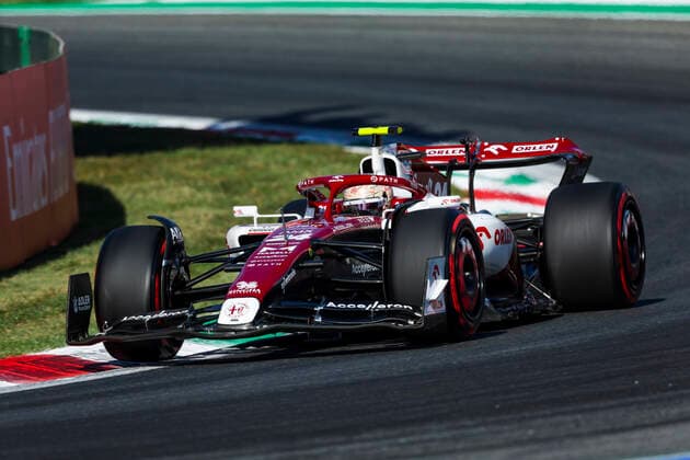 24 Guanyu Zhou (CHN, Alfa Romeo F1 Team ORLEN), F1 Grand Prix of Italy at Autodromo Nazionale Monza on September 10, 2022 in Monza, Italy. (Photo by HOCH ZWEI) Monza Italy