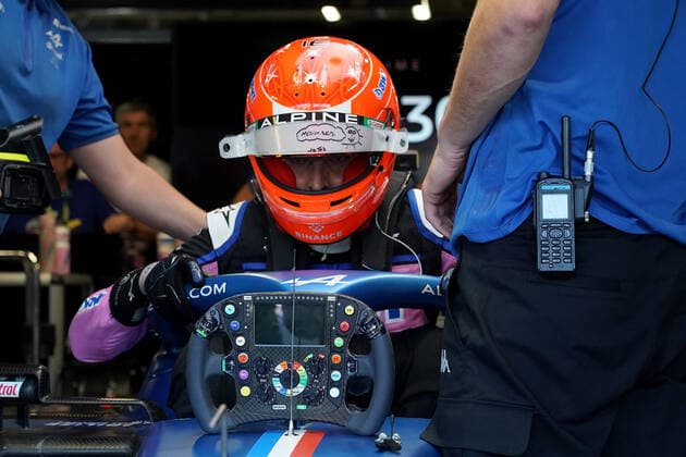 10.09.2022, Autodromo Nazionale di Monza, Monza, FORMULA 1 PIRELLI GRAN PREMIO D ITALIA 2022 ,im Bild Esteban Ocon (FRA), Alpine F1 Team Monza Autodromo Nazionale di Monza Italien