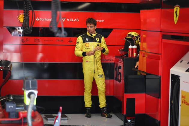 16 Charles Leclerc (MCO, Scuderia Ferrari), F1 Grand Prix of Italy at Autodromo Nazionale Monza on September 10, 2022 in Monza, Italy. (Photo by HOCH ZWEI) Monza Italy