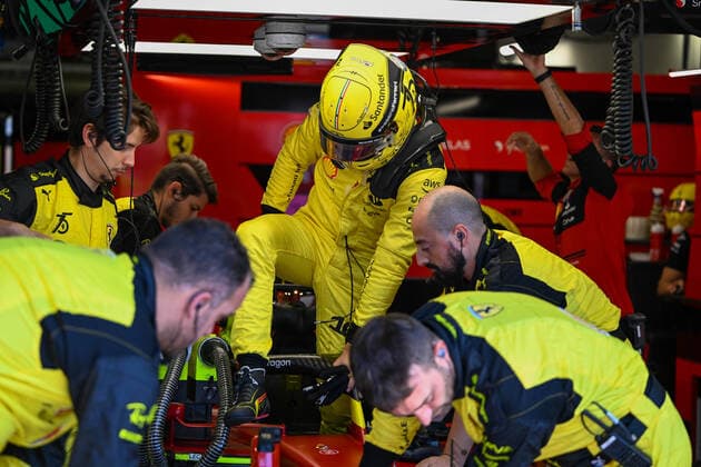 Formel 1 GP Italien Monza, Samstag, 10.09.2022 Charles Leclerc (MCO) Scuderia Ferrari; Formel 1 GP Italien Monza, Samstag, 10.09.2022 Copyright: xBEAUTIFULxSPORTS Erlhofx