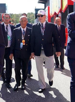 FORMULA 1 PIRELLI GRAN PREMIO D ITALIA 2022 11.09.2022, Autodromo Nazionale di Monza, Monza, FORMULA 1 PIRELLI GRAN PREMIO D ITALIA 2022 ,im Bild Fürst Albert II. von Monaco.