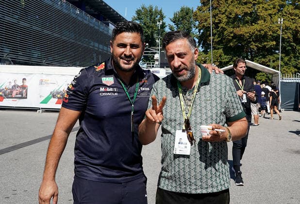 FORMULA 1 PIRELLI GRAN PREMIO D ITALIA 2022 11.09.2022, Autodromo Nazionale di Monza, Monza, FORMULA 1 PIRELLI GRAN PREMIO D ITALIA 2022 ,im Bild Schauspieler Kida Khodr Ramadan im Fahrerlager von Monza..