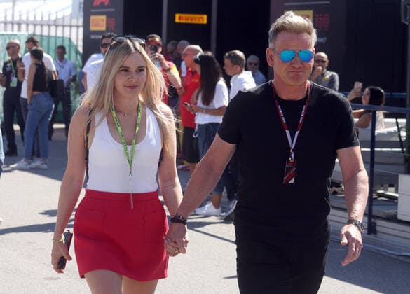 September 11, 2022, MONZA, ITALY: Gordon Ramsay walks in the paddock of the Formula One Grand Prix of Italy at the Autodromo Nazionale Monza race track in Monza, Italy, 11. .ANSA MATTEO BAZZI. MONZA ITALY - ZUMAa110 20220911_zaf_a110_017 Copyright: xMatteoxBazzix