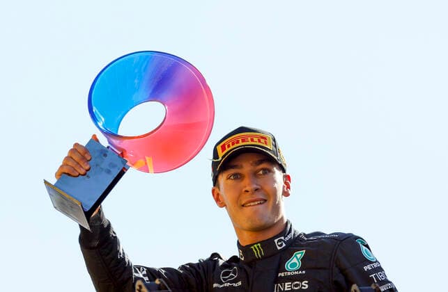 63 George Russell (GBR, Mercedes-AMG Petronas F1 Team), F1 Grand Prix of Italy at Autodromo Nazionale Monza on September 11, 2022 in Monza, Italy. (Photo by HOCH ZWEI) Monza Italy