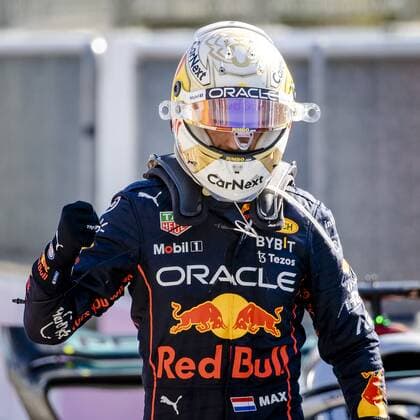 MONZA - Max Verstappen (Oracle Red Bull Racing) reacts after the F1 Grand Prix of Italy at the Monza Circuit in Monza, Italy. REMKO DE WAAL F1 Grand Prix of Italy - Race 2022 xVIxANPxSportx xxANPxIVx