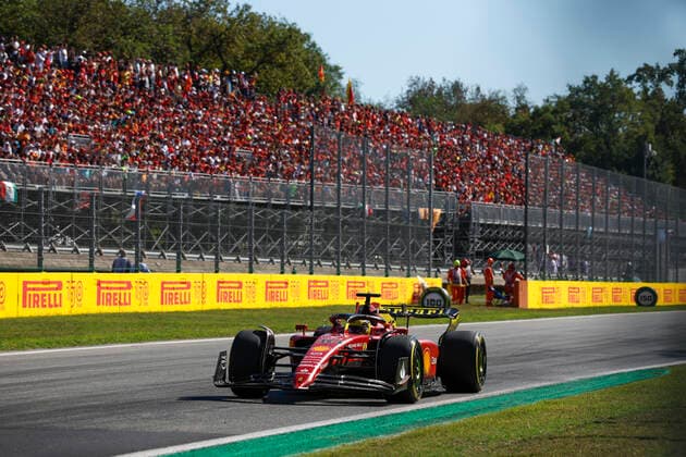 16 Charles Leclerc (MCO, Scuderia Ferrari), F1 Grand Prix of Italy at Autodromo Nazionale Monza on September 11, 2022 in Monza, Italy. (Photo by HOCH ZWEI) Monza Italy