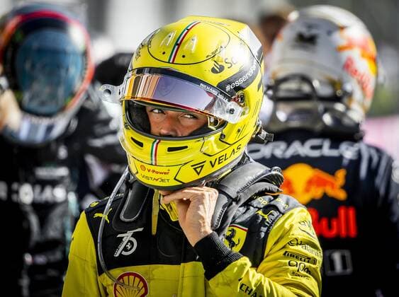 MONZA - Charles Leclerc (Ferrari) after the F1 Grand Prix of Italy at the Circuit de Monza in Monza, Italy. REMKO DE WAAL F1 Grand Prix of Italy - Race 2022 xVIxANPxSportx xxANPxIVx