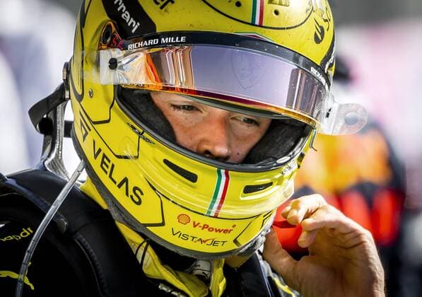 MONZA - Charles Leclerc (Ferrari) after the F1 Grand Prix of Italy at the Circuit de Monza in Monza, Italy. REMKO DE WAAL F1 Grand Prix of Italy - Race 2022 xVIxANPxSportx xxANPxIVx