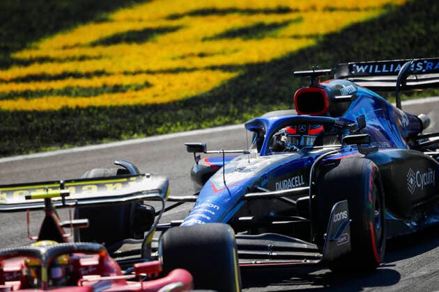 45 Nyck de Vries (NLD, Williams Racing), F1 Grand Prix of Italy at Autodromo Nazionale Monza on September 11, 2022 in Monza, Italy. (Photo by HOCH ZWEI) Monza Italy