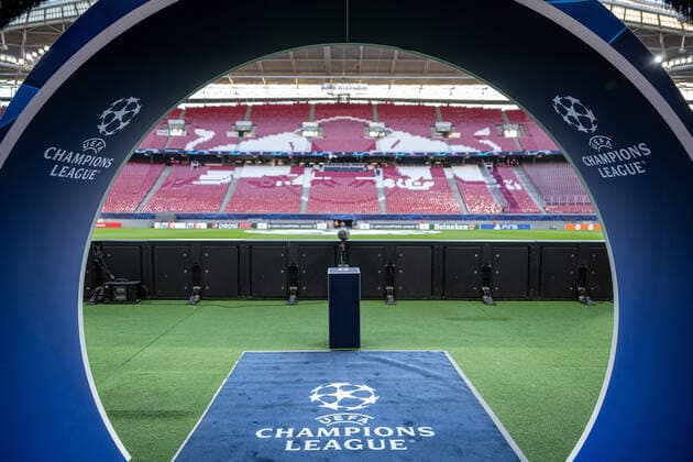 Impressionen aus dem Stadion. Fussball Champions League, Vorrunde 1. Spieltag: RB Leipzig - Schachtar Donezk 1-4. 6. September 2022: Leipzig, Red Bull Arena. RB Leipzig - Schachtar Donezk 1-4
