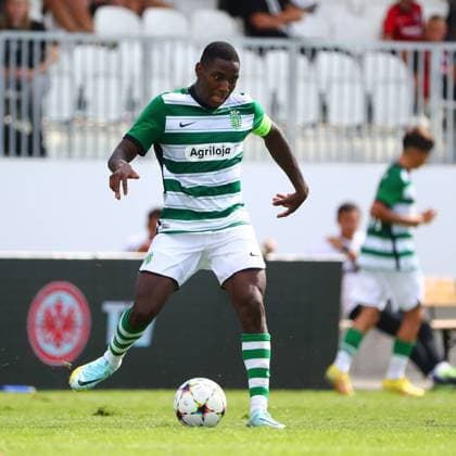 Dario Essugo (Lissabon) Eintracht Frankfurt vs Sporting CP, Fussball, Uefa Youth League 07.09.2022 Eintracht Frankfurt vs Sporting CP, Fussball, Uefa Youth League 07.09.2022 Dreieich Copyright: xEibner-Pressefotox EP_RWS