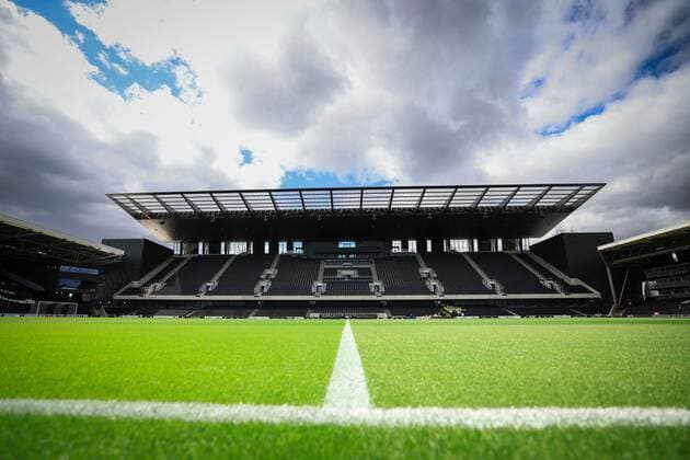 Mandatory Credit: Photo by Simon Dael Shutterstock (13132007c) General view of the new Riverside stand Fulham v Brentford, Premier League, Football, Craven Cottage, London, UK - 20 Aug 2022 EDITORIAL USE ONLY No use with unauthorised audio, video, data, fixture lists, club league logos or live services. Online in-match use limited to 120 images, no video emulation. No use in betting, games or single club league player publications. Fulham v Brentford, Premier League, Football, Craven Cottage, London, UK - 20 Aug 2022 EDITORIAL USE ONLY No use with unauthorised audio, video, data, fixture lists, club league logos or live services. Online in-match use limited to 120 images, no video emulation. No use in betting, games or single club league player publications. Copyright: xSimonxDael Shutterstockx 13132007c