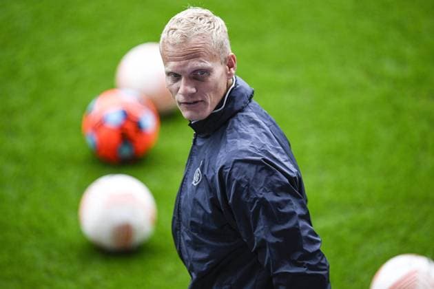 LEUVEN, BELGIUM - SEPTEMBER 14 : Geraerts Karel head coach of Union St-Gilloise during a practice session prior of the UEFA Europa League match between Union St-Gilloise and Malmö FF at the King Power Stadium at den Dreef on September 14, 2022 in Leuven, Belgium, 14 09 2022 ( Union ST-Gilloise practice session. PhotoNews Panoramic 