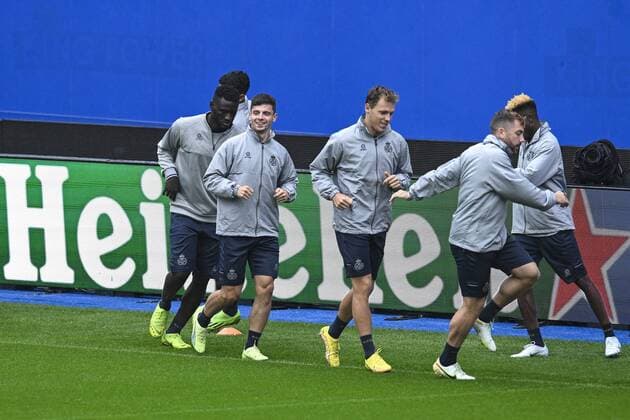 LEUVEN, BELGIUM - SEPTEMBER 14 : Vanzeir Dante forward of Union St-Gilloise pictured during a practice session prior of the UEFA Europa League match between Union St-Gilloise and Malmö FF at the King Power Stadium at den Dreef on September 14, 2022 in Leuven, Belgium, 14 09 2022 ( Union ST-Gilloise practice session. PhotoNews Panoramic 