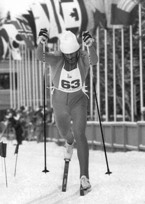 ARKIV -1980 Vinter-OS Lake Placid Thomas Wassberg pa väg mot guld pa 15 km efter en sekundstrid med Juha Mieto. LAKE PLACID UNITED STATES PB-KOD: 7 x193x  Copyright: xEPUx OS LAKE PLACID 1980 WASSBERG