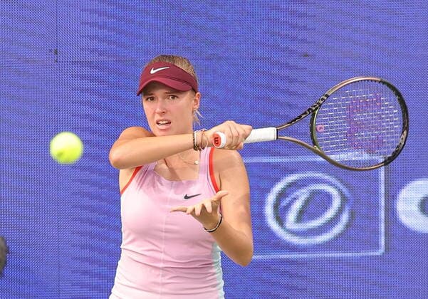 September 14, 2022, New Delhi, New Delhi, India: Chennai Open WTA, Tennis Damen 250 :..Chennai Open WTA 250 :.Rebecca PETERSON SWE vs.Linda FRUHVIRTOVA CZE..Linda FRUHVIRTOVA CZE defeated PETERSON by 4-6,2-6 in Chennai on Wednesday. New Delhi India - ZUMAs280 20220914_zsp_s280_028 Copyright: xSeshadrixSukumarx