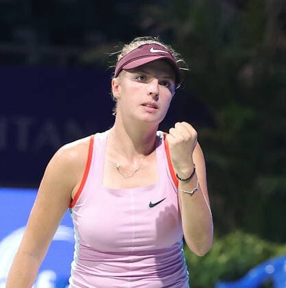 September 14, 2022, New Delhi, New Delhi, India: Chennai Open WTA, Tennis Damen 250 :..Chennai Open WTA 250 :.Rebecca PETERSON SWE vs.Linda FRUHVIRTOVA CZE..Linda FRUHVIRTOVA CZE defeated PETERSON by 4-6,2-6 in Chennai on Wednesday. New Delhi India - ZUMAs280 20220914_zsp_s280_034 Copyright: xSeshadrixSukumarx