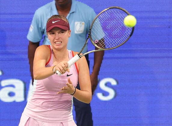 September 14, 2022, New Delhi, New Delhi, India: Chennai Open WTA, Tennis Damen 250 :..Chennai Open WTA 250 :.Rebecca PETERSON SWE vs.Linda FRUHVIRTOVA CZE..Linda FRUHVIRTOVA CZE defeated PETERSON by 4-6,2-6 in Chennai on Wednesday. New Delhi India - ZUMAs280 20220914_zsp_s280_036 Copyright: xSeshadrixSukumarx