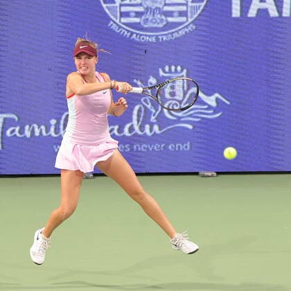 September 14, 2022, New Delhi, New Delhi, India: Chennai Open WTA, Tennis Damen 250 :..Chennai Open WTA 250 :.Rebecca PETERSON SWE vs.Linda FRUHVIRTOVA CZE..Linda FRUHVIRTOVA CZE defeated PETERSON by 4-6,2-6 in Chennai on Wednesday. New Delhi India - ZUMAs280 20220914_zsp_s280_025 Copyright: xSeshadrixSukumarx