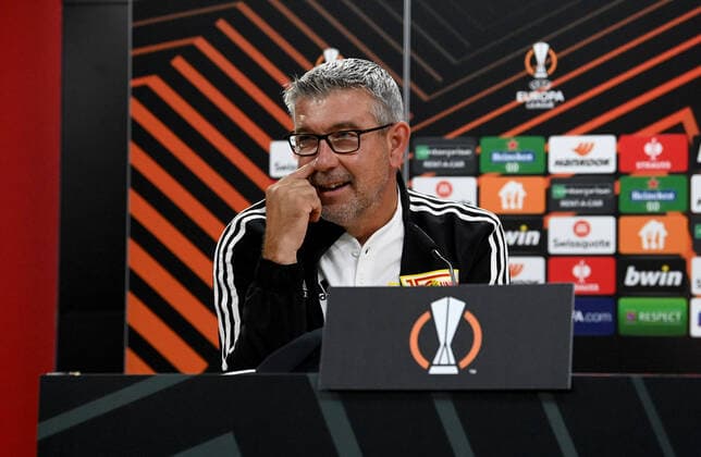 Fussball, Herren, Saison 2022 2023, Europa League, Pressekonferenz Training vor dem Sporting Braga - 1. FC Union Berlin, Trainer Urs Fischer (1. FC Union), 14.09. 2022, Copyright: xMatthiasxKochx
