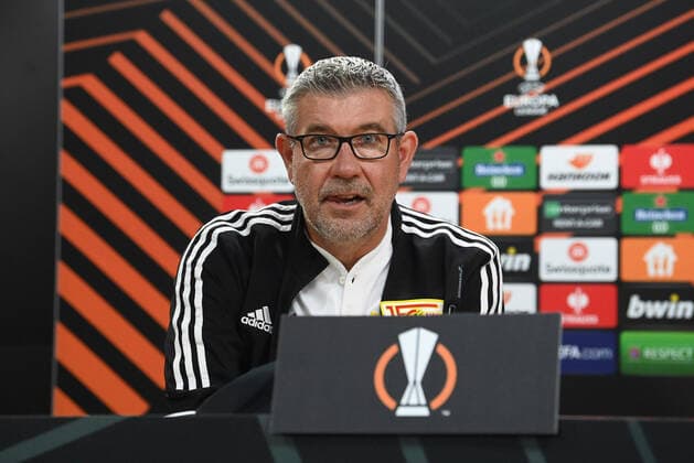 Fussball, Herren, Saison 2022 2023, Europa League, Pressekonferenz Training vor dem Sporting Braga - 1. FC Union Berlin, Trainer Urs Fischer (1. FC Union), 14.09. 2022, Copyright: xMatthiasxKochx
