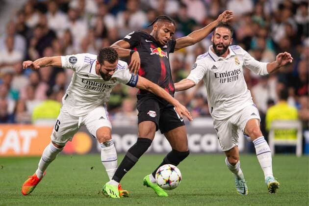 14th September 2022; Santiago Bernabeu, Madrid, Spain: Champions League football, Real Madrid CF versus RB Leipzig: 900 Cordon Press