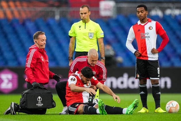 UEFA Europa League: Feyenoord v SK Sturm Graz Rotterdam - Alireza Jahanbakhsh of Feyenoord during the match between Feyenoord v SK Sturm Graz at Stadion Feijenoord De Kuip on 15 September 2022 in Rotterdam, Netherlands. Copyright: xTomxBodex