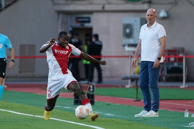 Mohamed Camara (AS Monaco) FOOTBALL : AS Monaco vs Ferencvaros TC - Ligue Europa - Phase de groupe - Monaco - 15 09 2022 NorbertScanella Panoramic 
