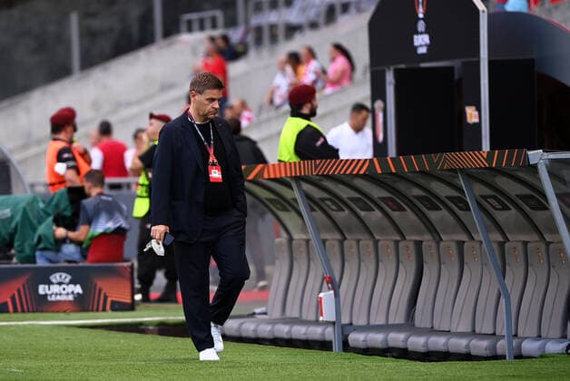Fussball, Herren, Saison 2022 2023, Europa League, Sporting Braga - 1. FC Union Berlin (Gruppenphase, Gruppe D, 2. Spieltag), Geschäftsführer Oliver Ruhnert (1. FC Union Berlin) vor dem Spiel, 15.09. 2022, Copyright: xMatthiasxKochx