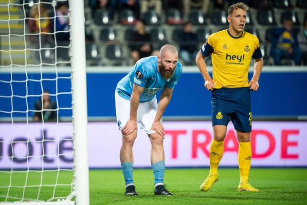 Fußball, EL, Royale Union Saint-Gilloise - Malmö FF 220915 Jo Inge Berget of Malmö FF looks dejected during the UEFA Europa League match between Royale Union Saint-Gilloise and Malmö FF on September 15, 2022 in Leuven. Photo: Christian Örnberg BILDBYRAN COP 166 CO0231 fotboll football soccer fotball uefa europa league royale union saint-gilloise malmö ff bbeng depp Copyright: CHRISTIANxÖRNBERG BB220915CO029