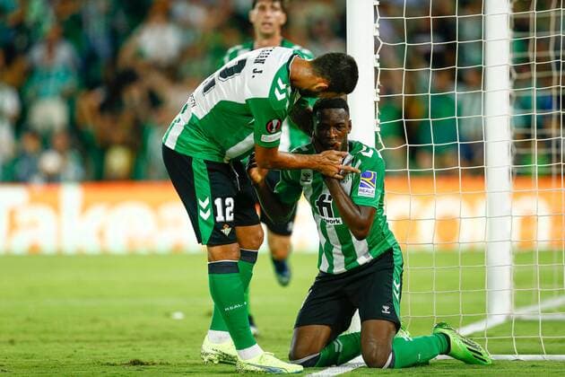Fußball, EL, Real Betis Sevilla - PFC Ludogorets Razgrad Mandatory Credit: Photo by Pressinphoto Shutterstock (13393484x) Luiz Henrique of Real Betis Real Betis v PFC Ludororets, UEFA Europa League, Group C, date 2. Football, Benito Villamarin Stadium, Sevilla, Spain - 13 Sep 2022 Editorial use only Real Betis v PFC Ludororets, UEFA Europa League, Group C, date 2. Football, Benito Villamarin Stadium, Sevilla, Spain - 13 Sep 2022 Editorial use only Copyright: xPressinphoto Shutterstockx 13393484x